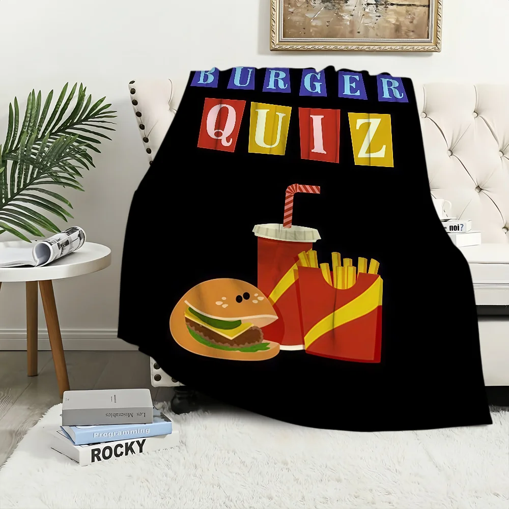 Плед Burger Quiz для пикника, – обзор и цена Home Decor Quiz Free