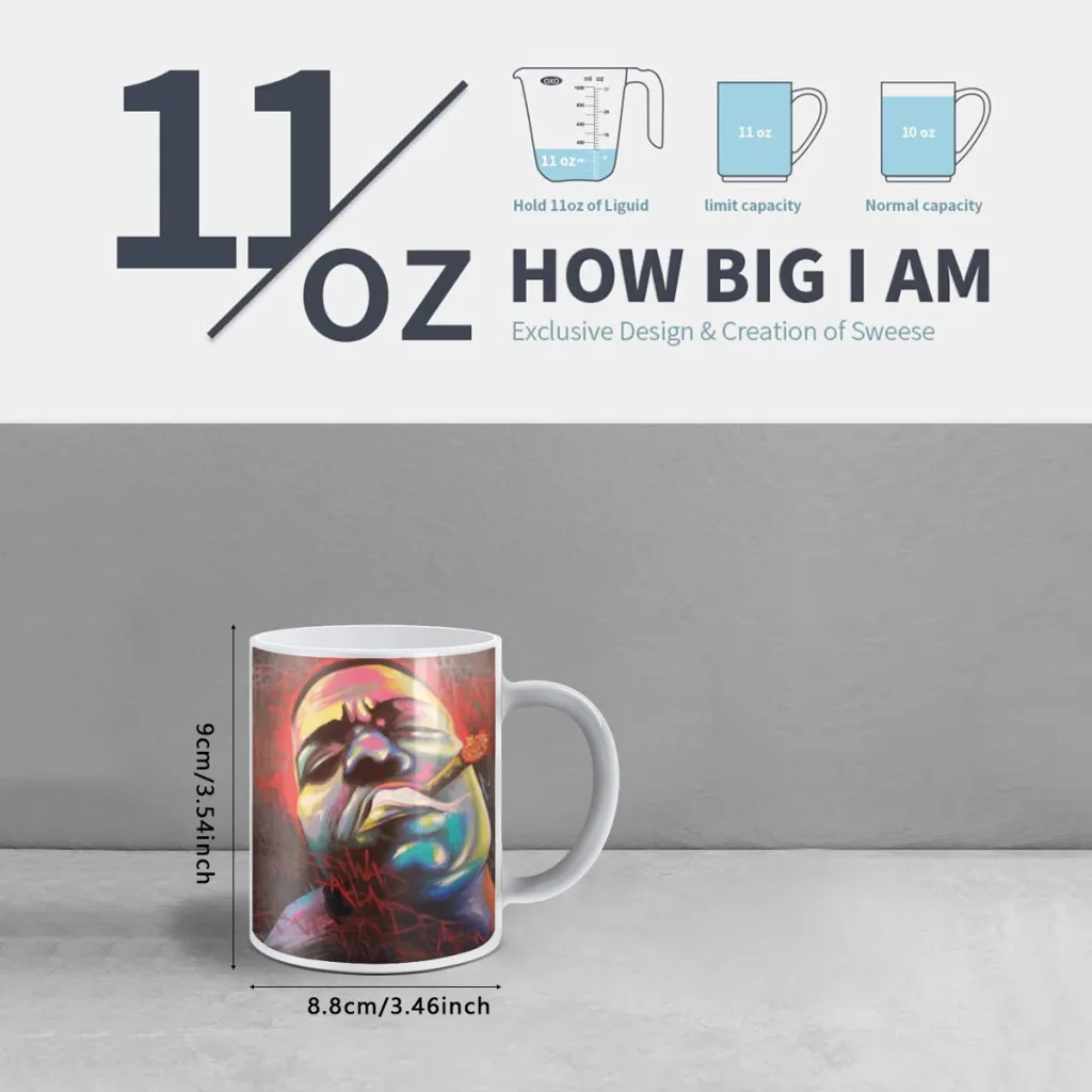 Biggie Smalls music album Classic New Creative Color Changing Mug Ceramic Coffee Milk Tea Cup Gifts Free shipping