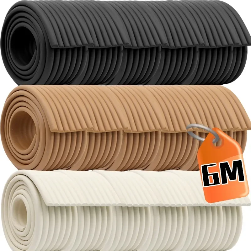 6/2M Baby Safety Protection Strip Table Corner Collision Defence Strip Chair Edge Guard Tape Furniture Safety Foam Protection