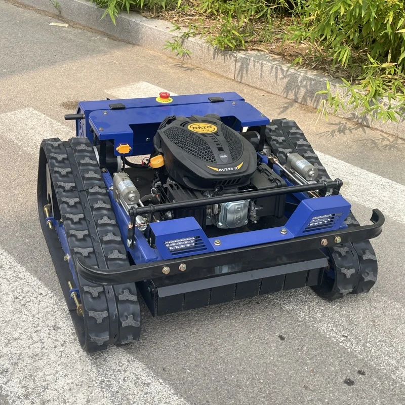 맞춤형 정원 관리인! 모든 지형 제로턴 잔디 깎는 로봇, 정원 원격 제어 잔디 깎는 기계 농업 도구