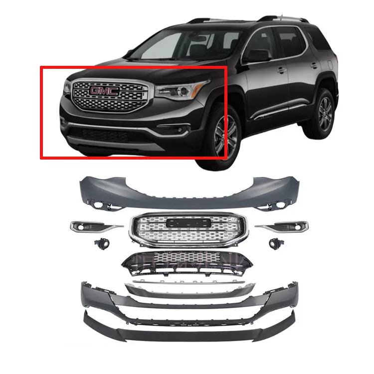 Applies to the 2017-19 GMC Acadia Front Bumper Assembly 84286368 84261210