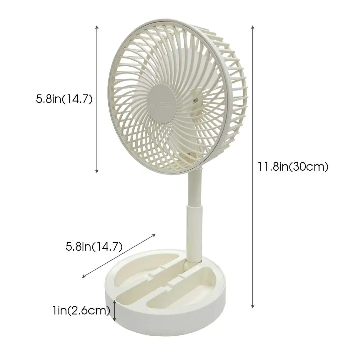 USB المكونات المباشرة في مروحة صغيرة مروحة التبريد المحمولة المنزلية طوي سطح المكتب الهواء المروج للداخلية في الهواء الطلق