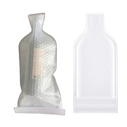 1PC Wine Bottle Bags For Travel Reusable Wine Bottle Protector Bags Double-Layered Protection Wine Bottle Sleeves