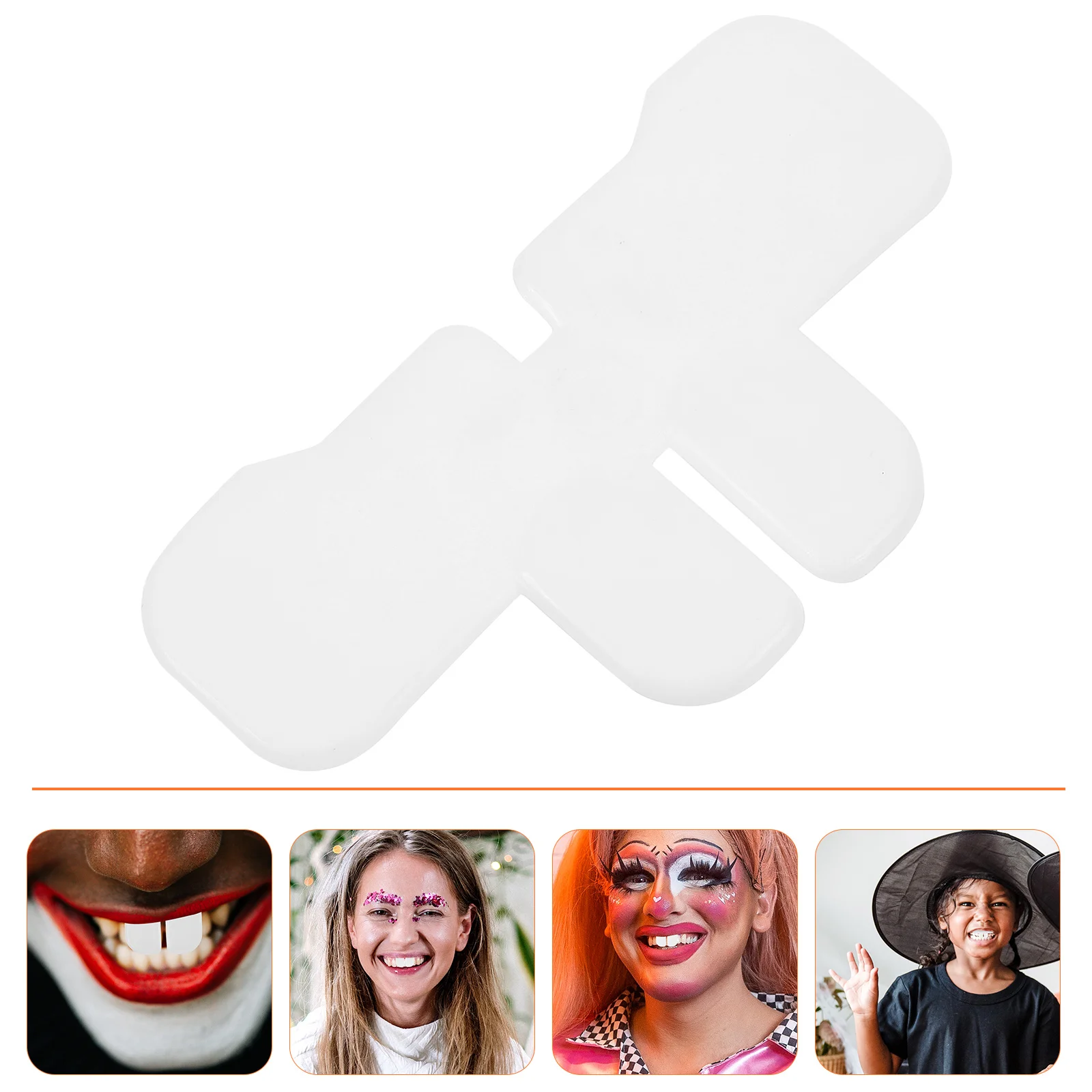 

Clown Party Decoration Imitation Rabbit Teeth Costumes Cosplay Silica Gel Squishy Bunny Decorations