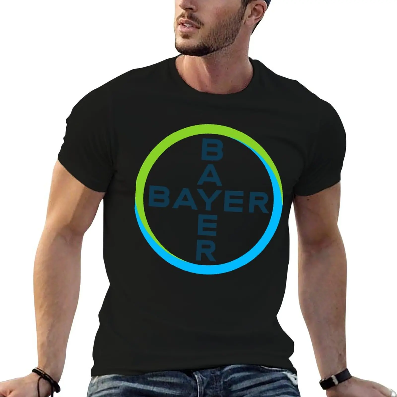 Camiseta Bayer Bayer para hombre, camisetas de algodón suave para hombre, camisetas de lujo para hombre, paquete de camisetas de algodón
