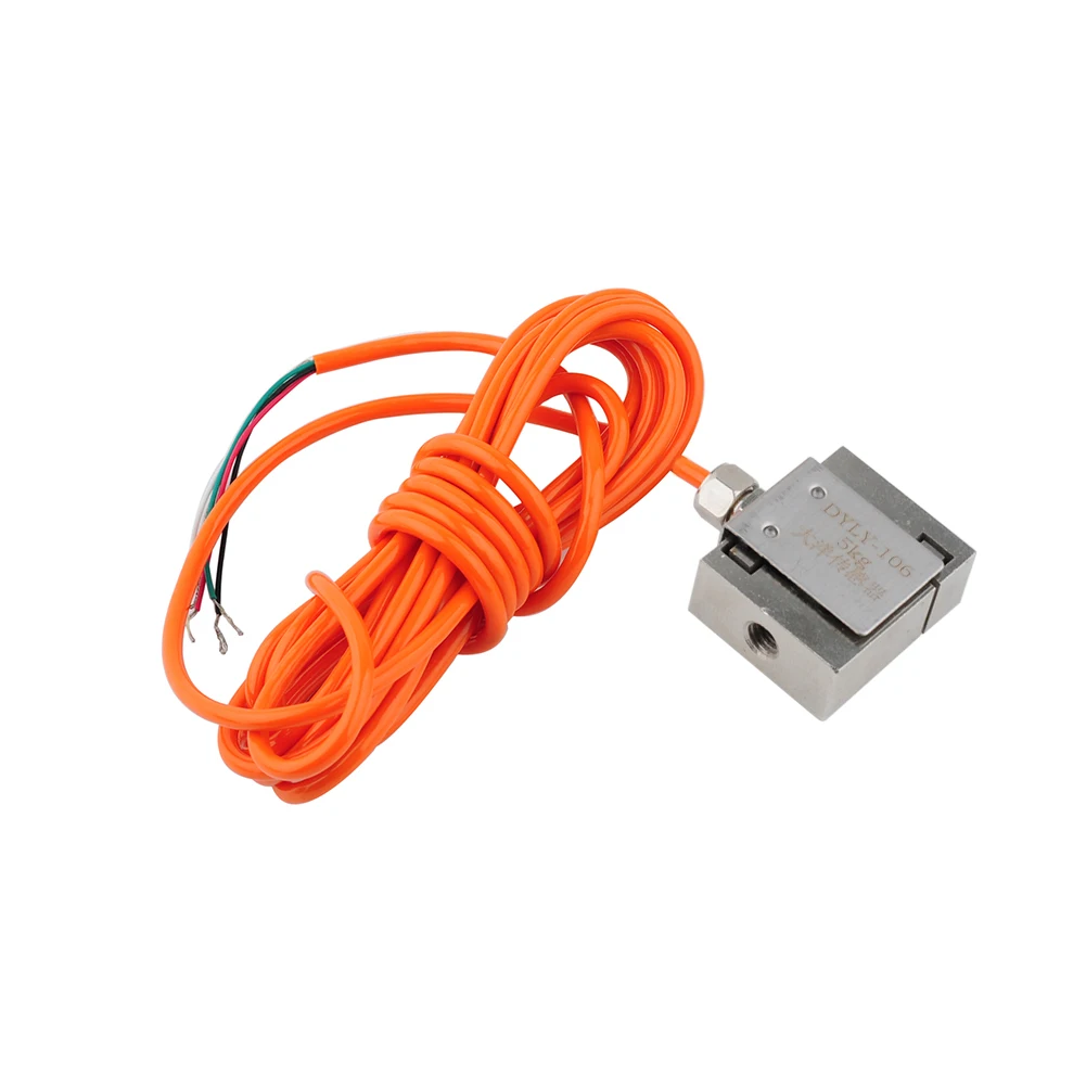 Mini Micro S tipo sensor de peso 0-5KG pequeno sensor de ponderação Miniatura pull push force Pressão Load Cell