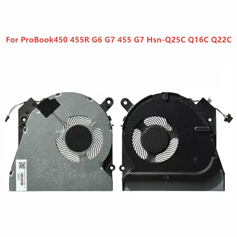 Brand New Laptop CPU GPU Cooling fans For HP ProBook450 455R G6 G7 455 G7 Hsn-Q25C Q16C Q22C