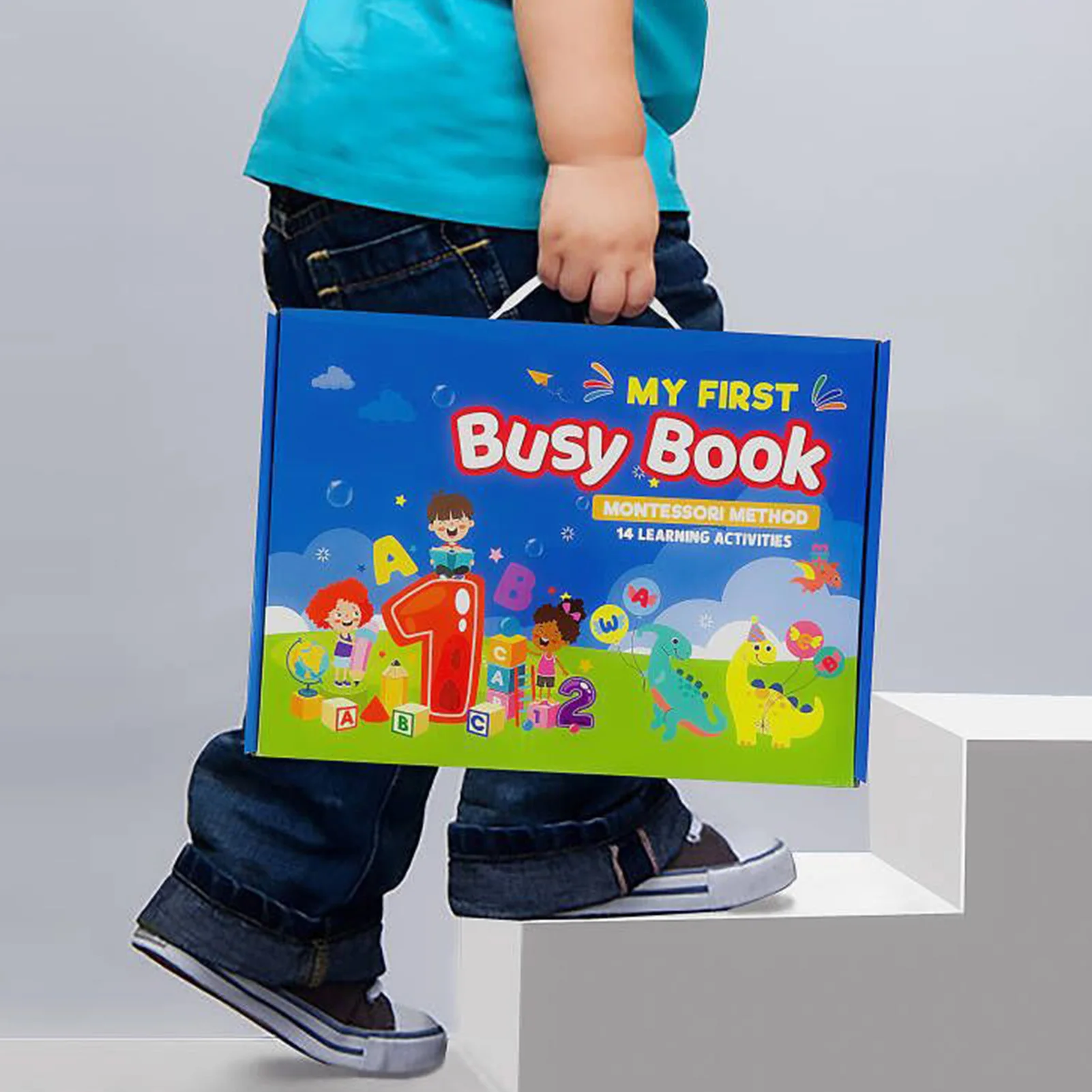 Montessori Busy Books For Kids Preschool Learning Toy