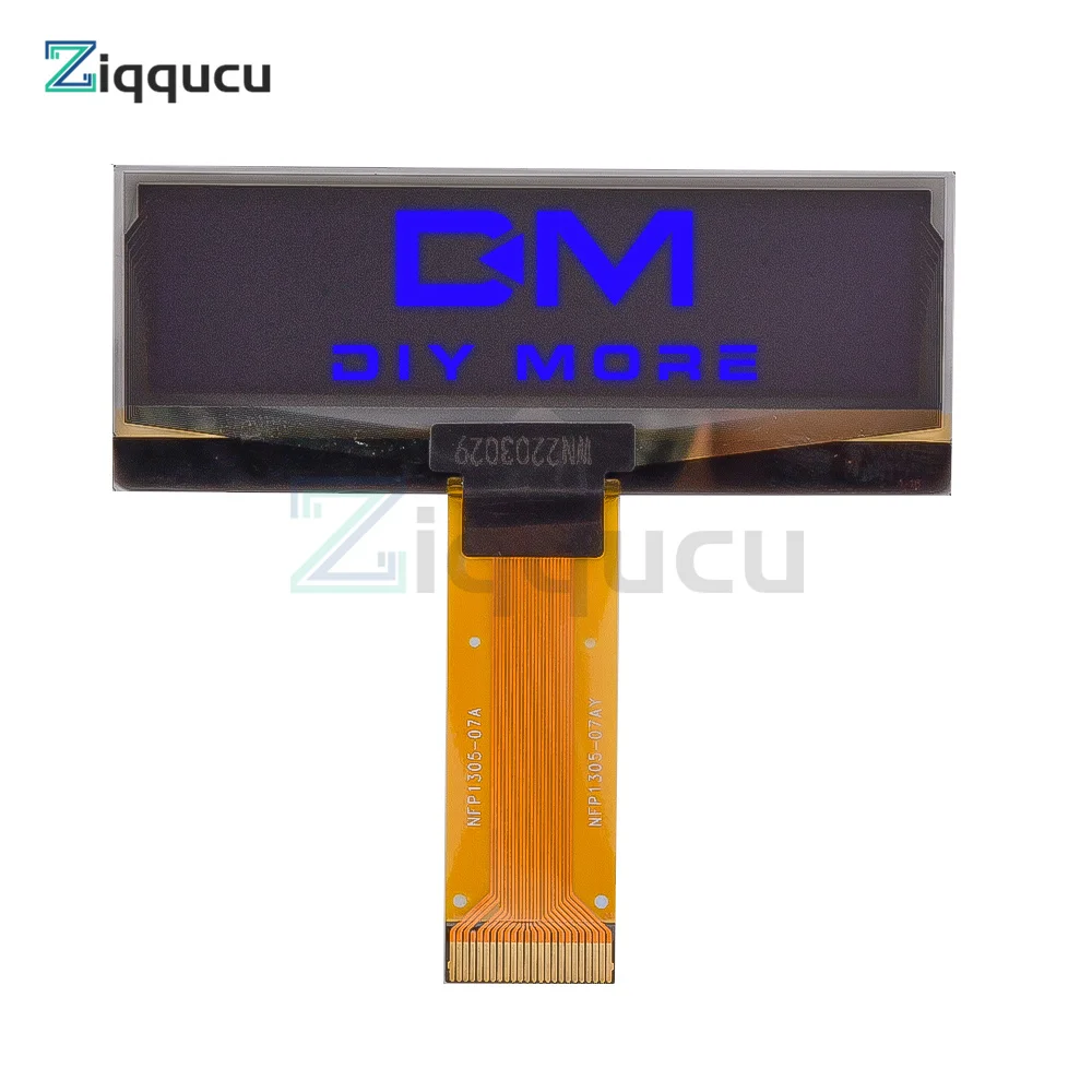 2.23 Inch 24 Pin Oled-scherm 12832 Lcd-scherm SSD1305 Rijden Ic 128*32 Spi-interface Wit Groen Geel blauw