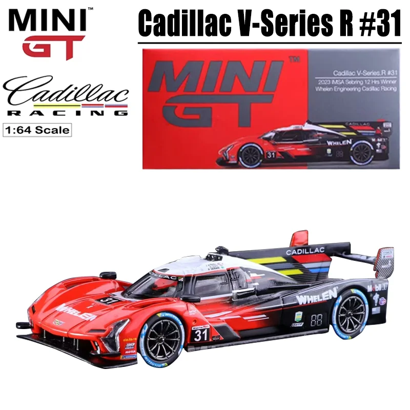 MINIGT Scale 1/64 Cadillac V-Series R #31 Alloy Toy Diecast Metal Model Gift