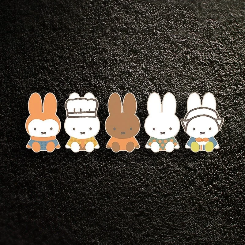 Cute Miffy Cartoon Creative Waterproof Sticker Car Scratch Cover Fashionable Personalized Decorative Waterproof Sticker - view 6