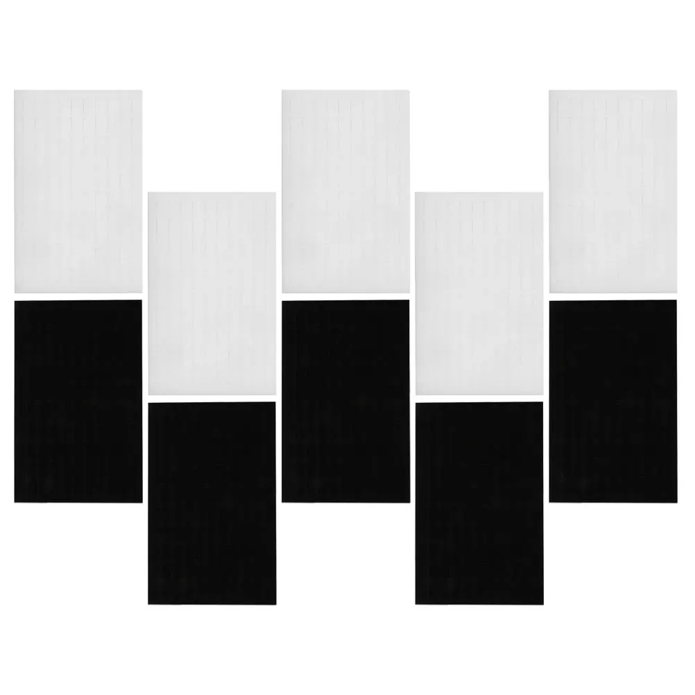 

10pcs Black Ring Holder Jewelry Box Pad Sponge Display Stand Earring Tray Insert Mat Storage Organizer Showpiece