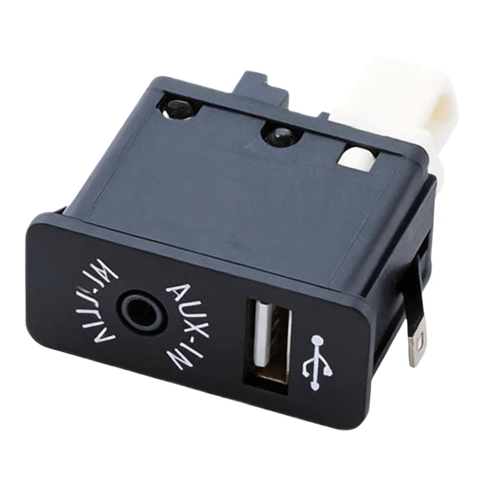 For BMW USB AUX Input Socket Port for 1 Series E81 E87 E88 E82 3 Series E90 E91 5 Series E60 E61 Car Audio Upgrade Replacement