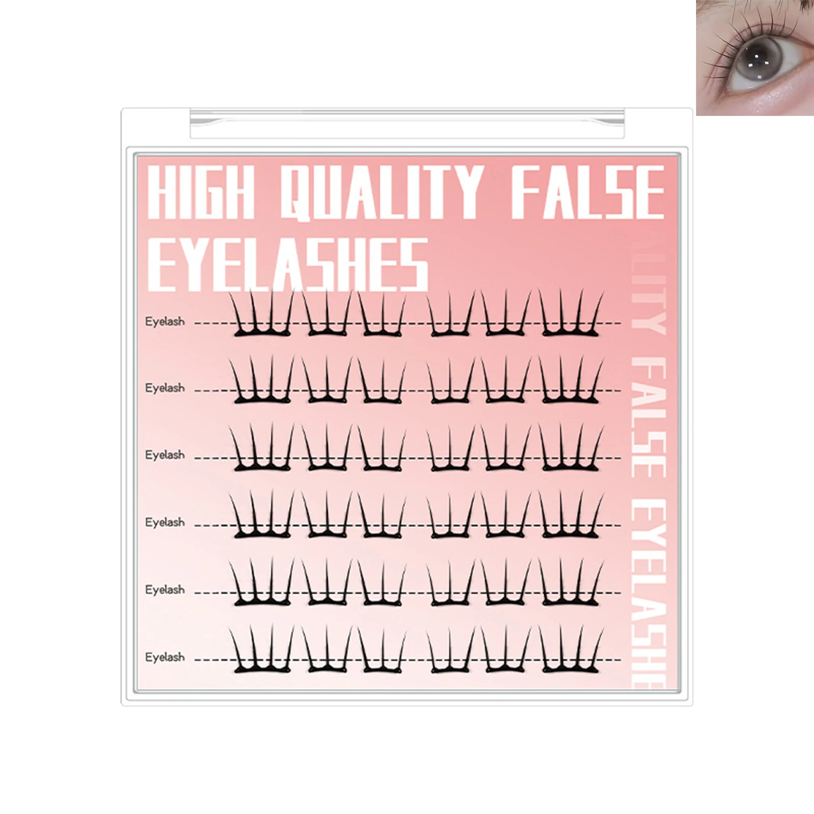 Self Adhesive DIY Lashes No Glue Needed