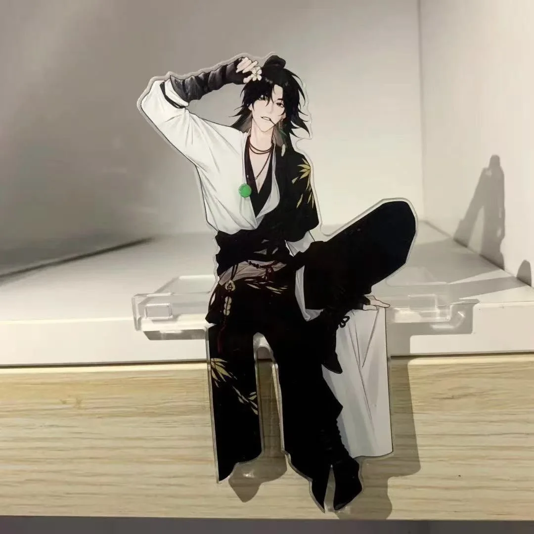 Homemade Yanyun Sixteen Sound Same Style Young Master High Beauty Cosplay Acrylic Creative Plaque Desktop Ornament