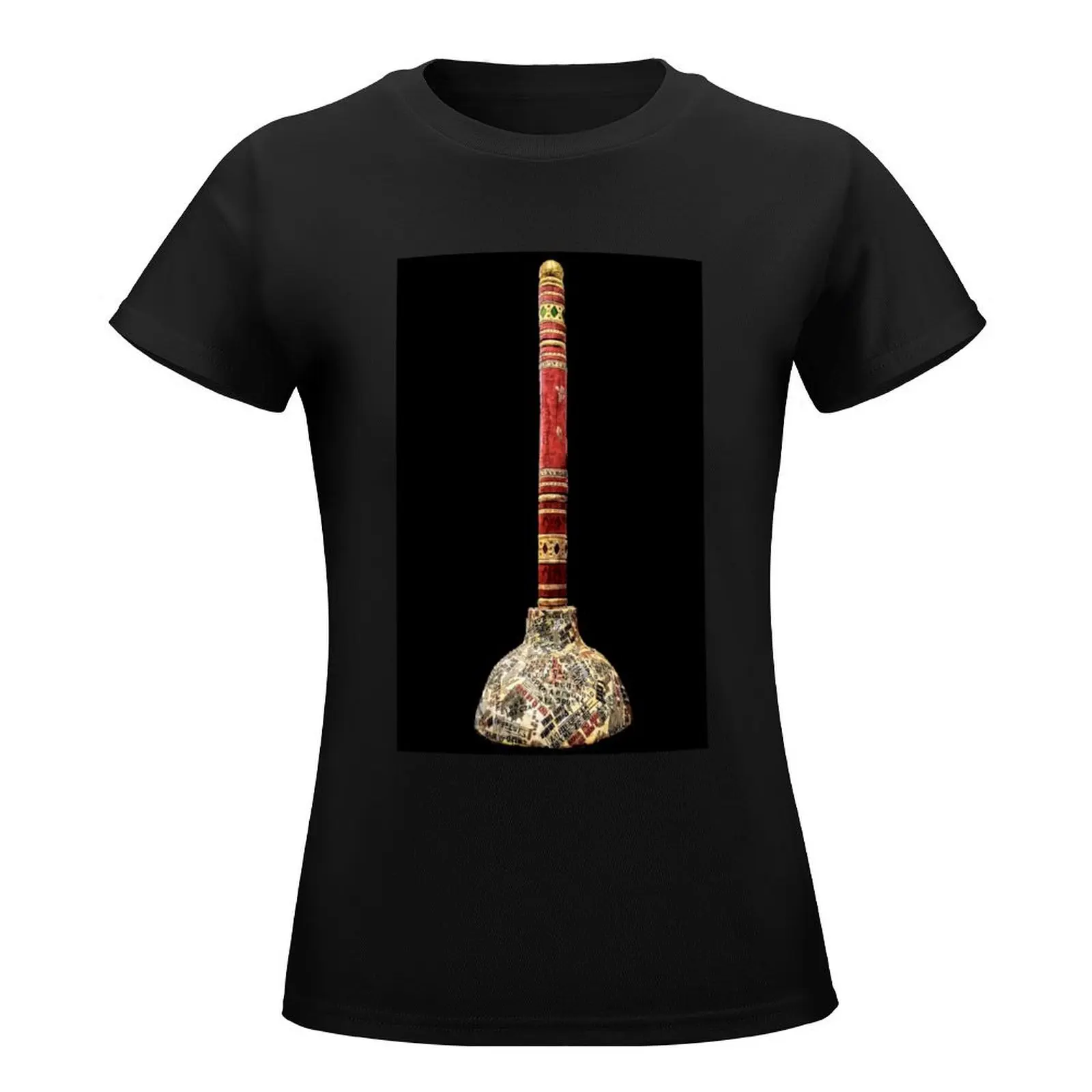 Scepter, Leonardo Sagristá, Backroom Art T-Shirt tops summer top animal print shirt for girls t shirt Women