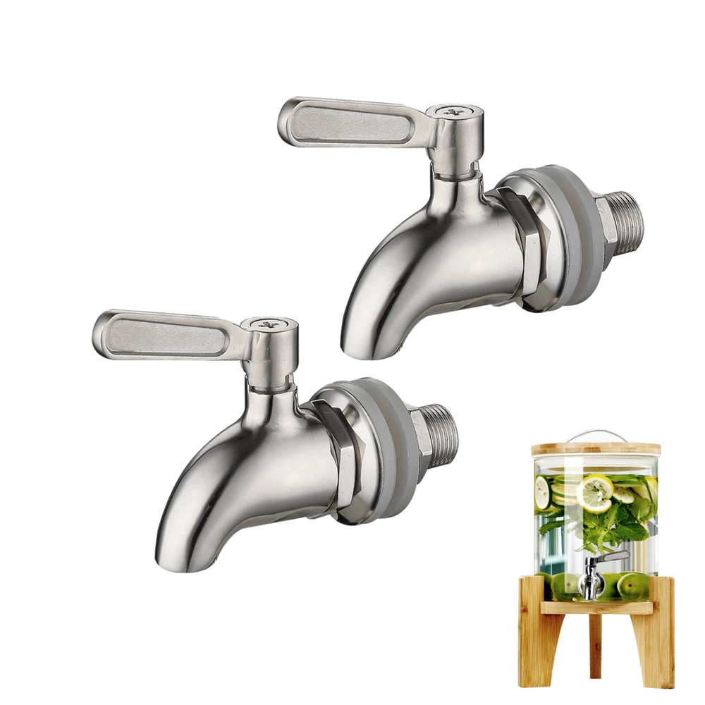 12/16mm Barrel Fauct Beverage Wine Bottls Cans Drink Water Tap Ball Valve for Bar Hotel Drum Dispenser Holder Bibcock Accessory