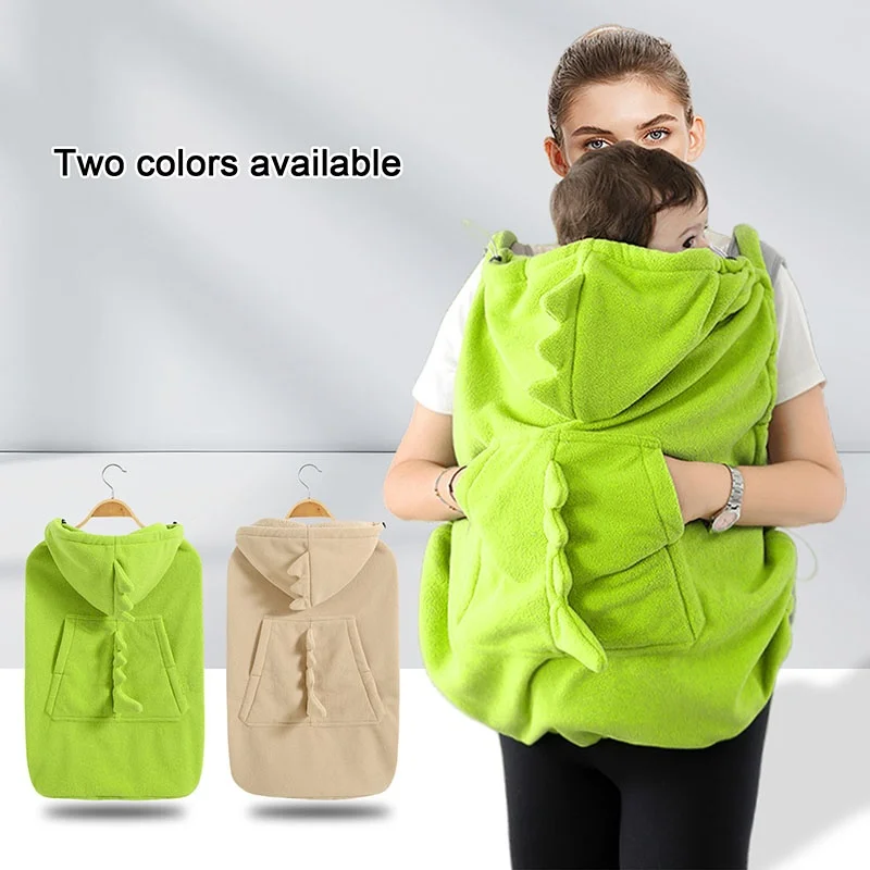 

Baby Carrier Cover Stroller Cover,Newborn Hooded Stretchy Cloak,Soft Kangaroo Hoodie for Mom Baby,Suit for Four Seasons