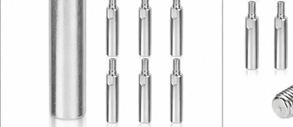 10Pcs Grinder Extension Shaft Adapter Connecting Rod for Angle Grinder Attachments Secure Installation in DIY Repair and