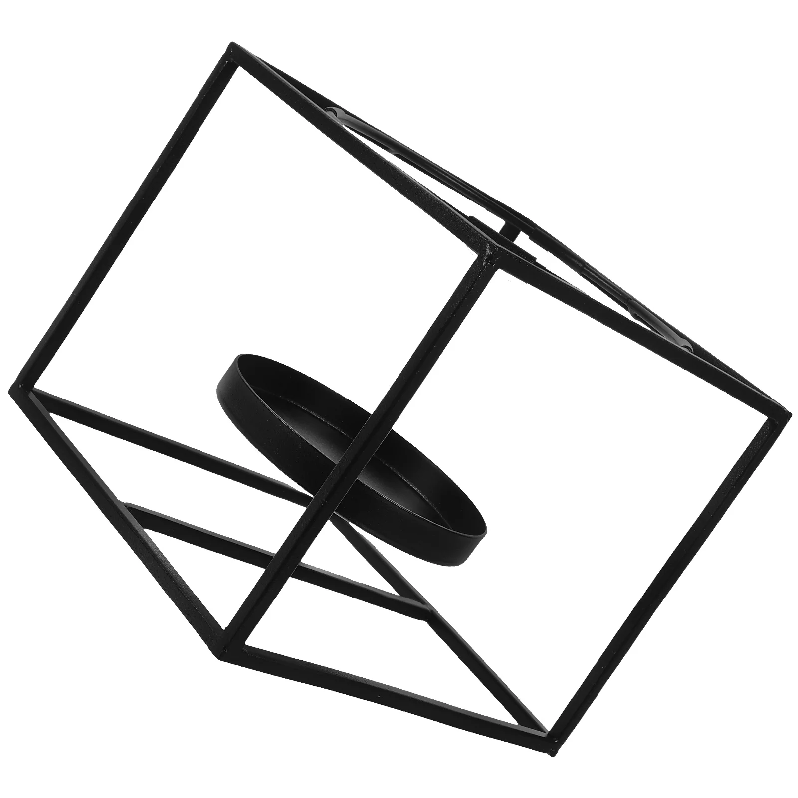 

Black Iron Candlestick Holder Simple Home Decor Bedroom Living Room Furniture Match Dorm Country Wedding