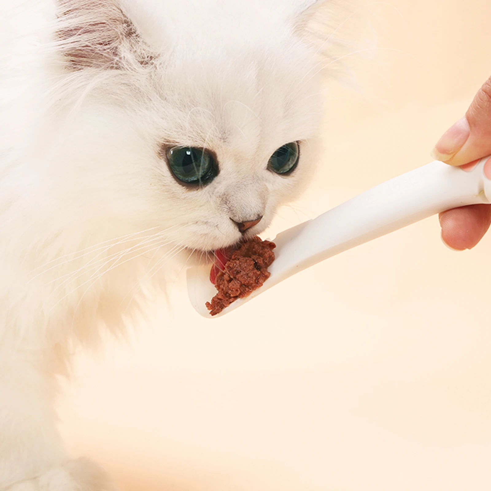 

Silicone Cat Food Scoop Multifunctional Pet Food Spoon Manual Can Opener For Dog Cat Feeding Pet Tableware Accessory