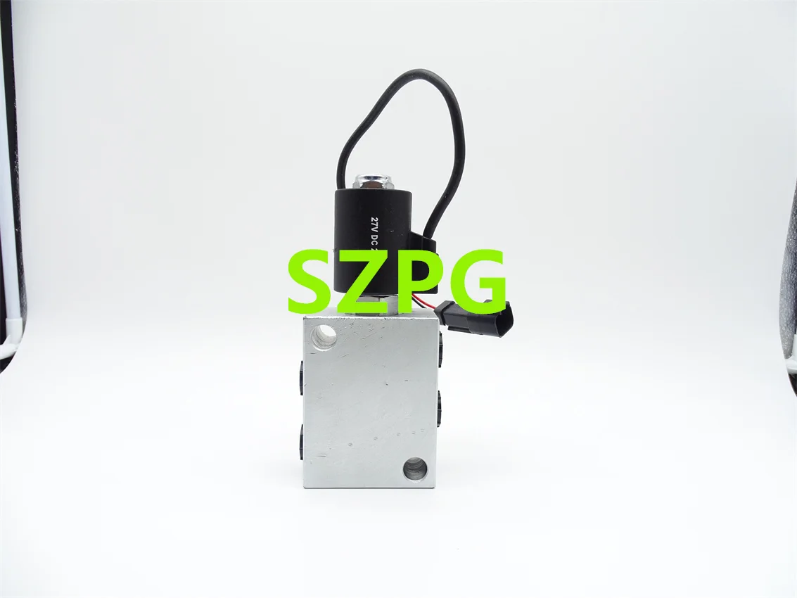

Solenoid Valve R220-5 R1400W-7 R210W-5 EC210 24V 4-WAY Solenoid Valve Assembly Relief Valve 34EA-91720