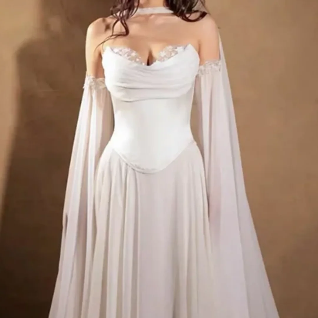 Robe de mariée princesse de luxe, dos nu, ligne a, avec des Appliques en dentelle, personnalisée, 2025