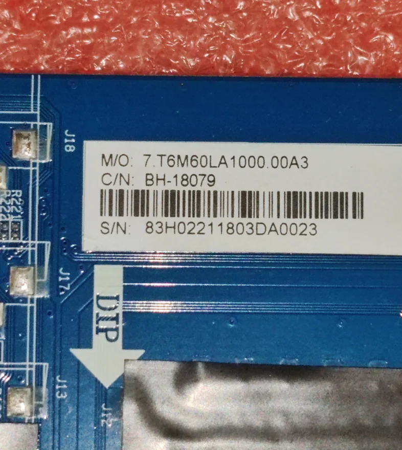 CV6M60L-A BH-18079 T.T6M60LA10000.00A3 디지털 보드, 4K 60Hz 입력/출력, 4K 120Hz 변환 보드 측정, 물리적 사진
