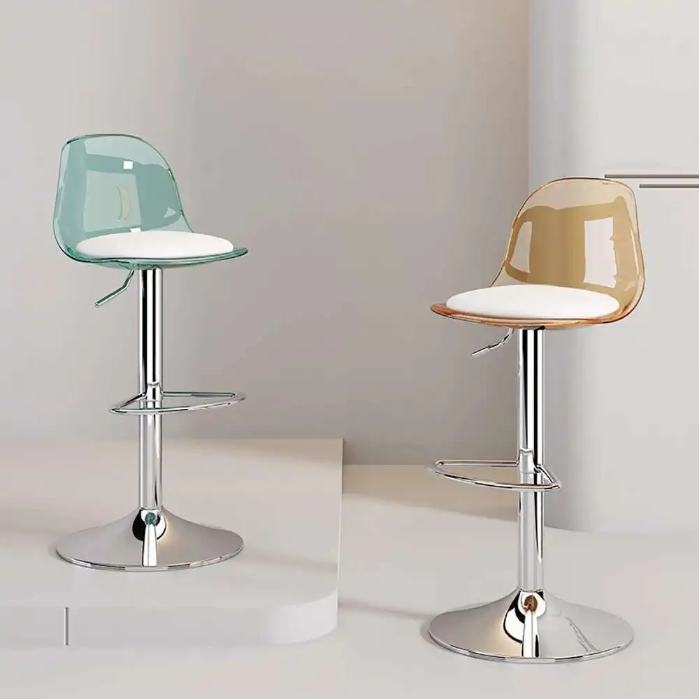 ارتفاع قابل للتعديل المطبخ كرسي طويل الساق تصميم مريح الحديثة الجمال كرسي طويل الساق العصرية غرفة المعيشة موبوريتس دي بار أثاث المنزل