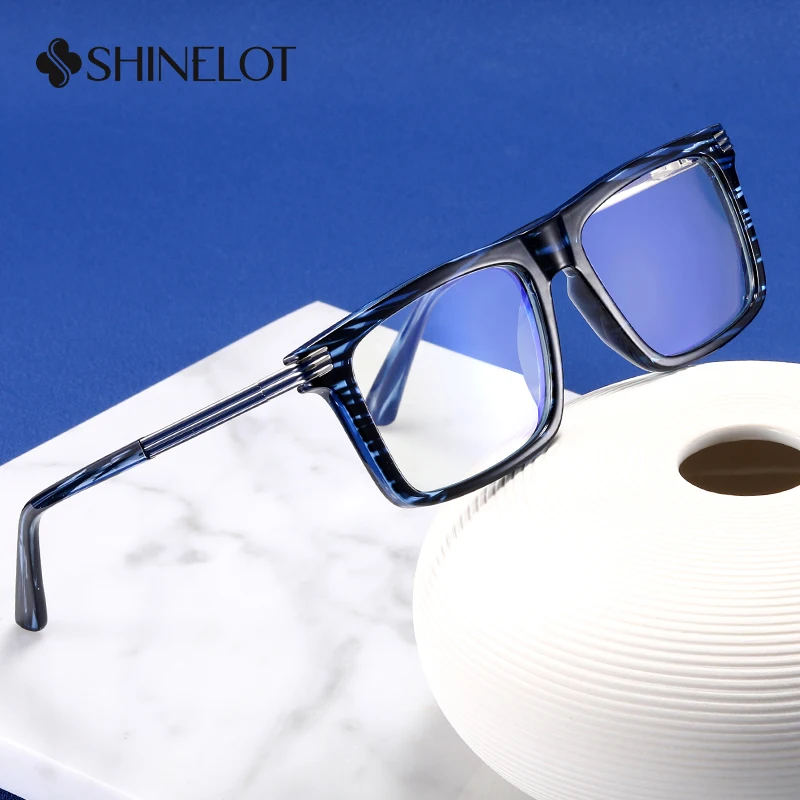 

93513 Classic Male Eyeglasses Frame Radiation Protection STEM Men's Glasses Prescription Frame Youth Stylish Eyewear
