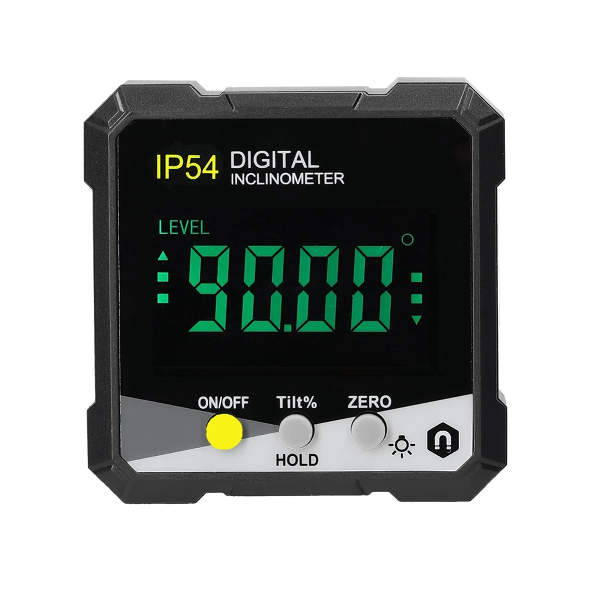 AD41-IP54 4X90 °   Inclinometer Digital Portabel Lampu Latar LCD Meteran Kemiringan Busur Derajat Digital Sudut Digital