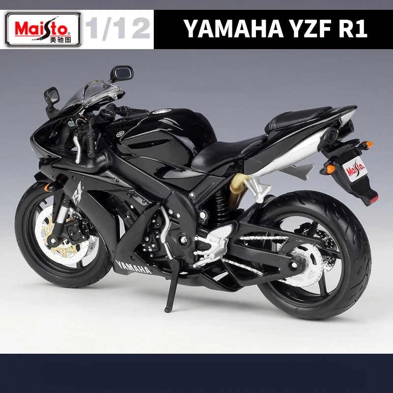 Maisto 1:12 YAMAHA YZF-R1 Alloy Racing Motorcycle Model Simulation Diecasts Metal Street Sports Motorcycle Model Childrens Gifts