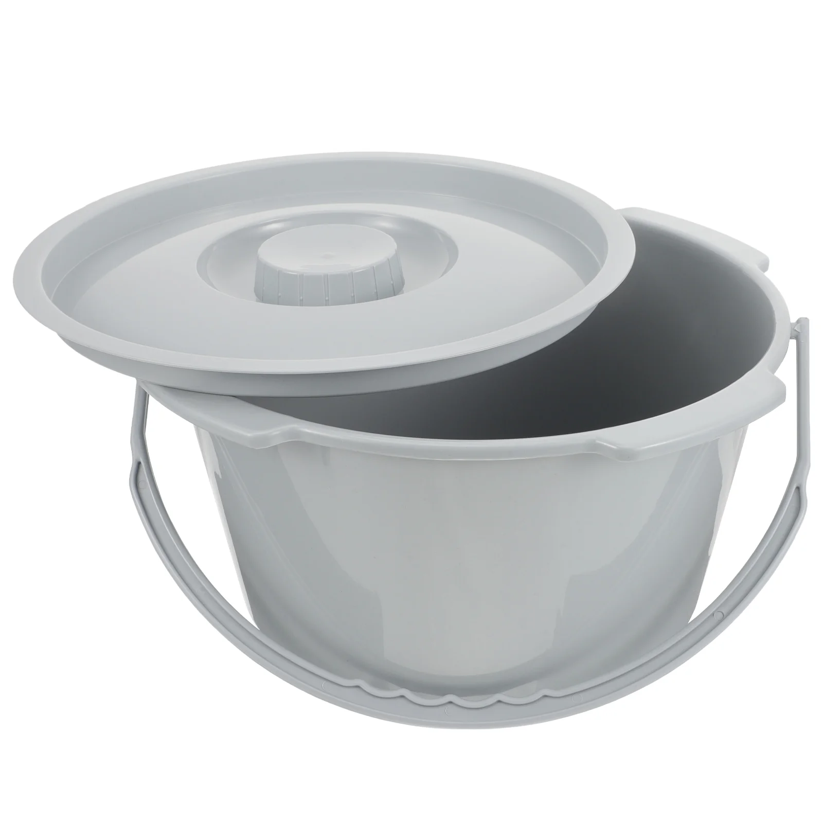 

Bedpan Splash Proof Bucket Commode Chair Travel Toilet Bowl Potty Training Seat Plastic Bidet Chamber