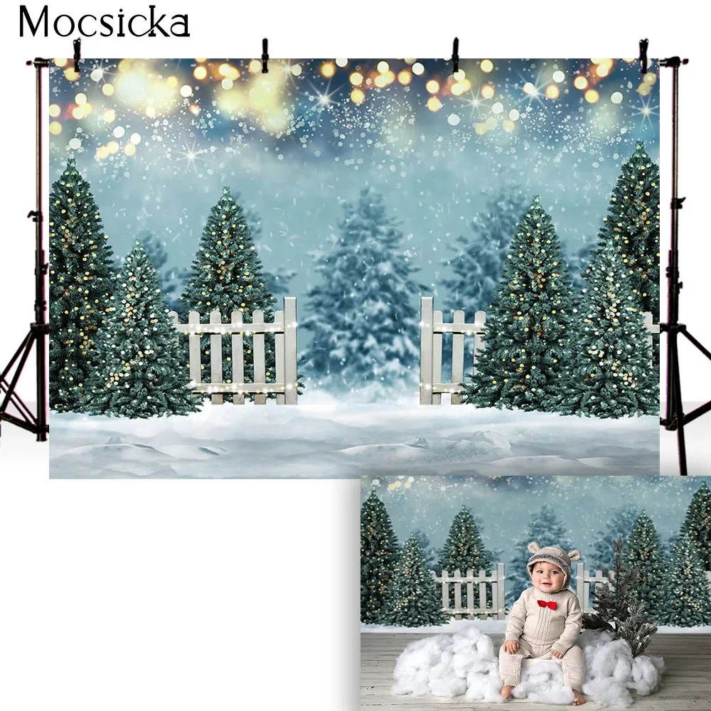 Giáng Sinh Phông Nền Chụp Ảnh Lò Sưởi X-Mas Trang Trí Sơ Sinh Chân Dung Nền Cho Studio Ảnh Giáng Sinh Lưng Thả