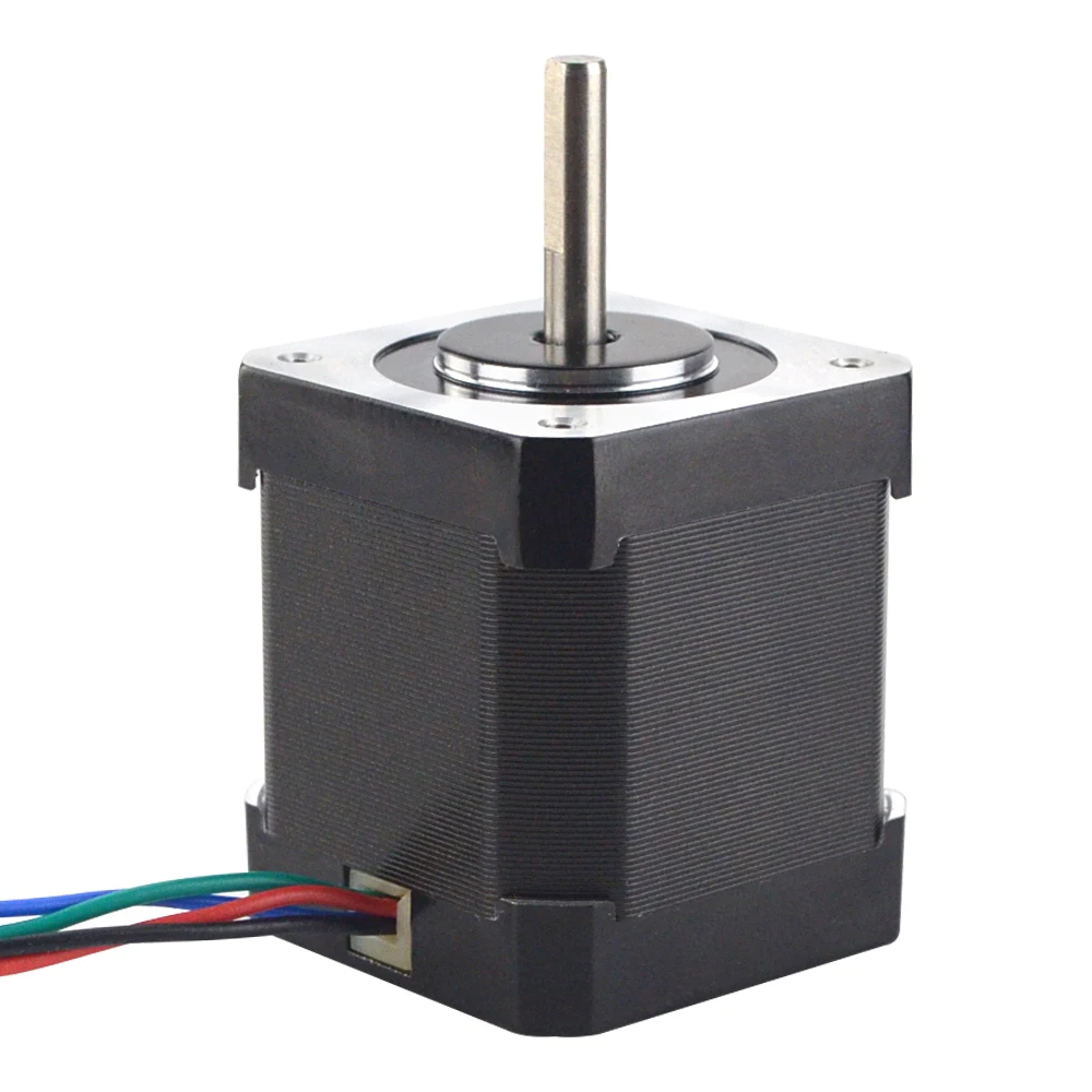 STEPPERONLINE 5PCS Nema 17 Stepper Motor 17HS19-2004S1 42x48mm 2A Nema17 59Ncm(84oz.in) 4-lead Step Motor for CNC 3D Printer XYZ