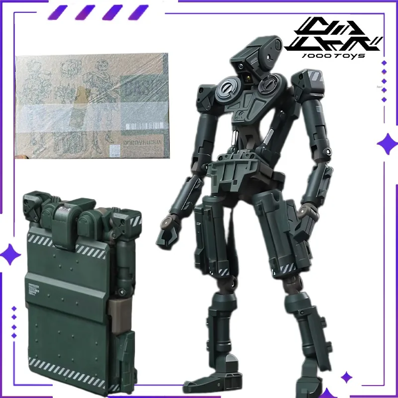 

Новый 1000Toys, оригинальная серия роботов Jinzhengji ROBOX, первый выстрел: ROBOX BASIC 1:12, модель мобильной куклы, игрушка, подарочная коллекция для мальчика