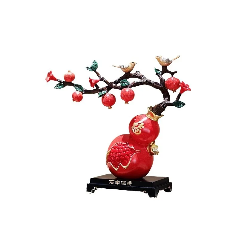 

Wufu Linmen New Chinese handicrafts ornaments New home housewarming gifts