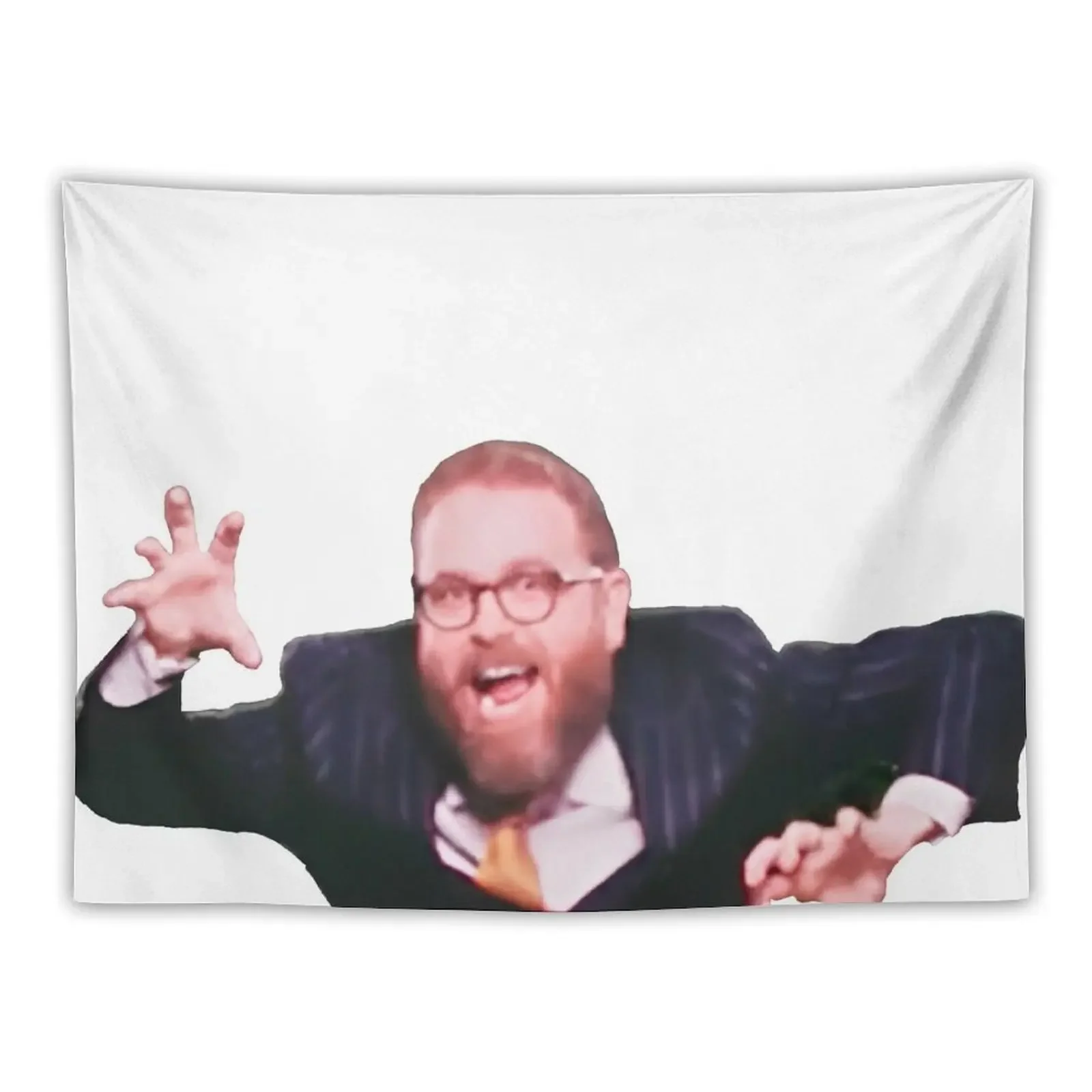 

Sam Says 'Don't Flinch' Tapestry Home Decorations Room Decor Cute Wall Hanging Wall Tapestry