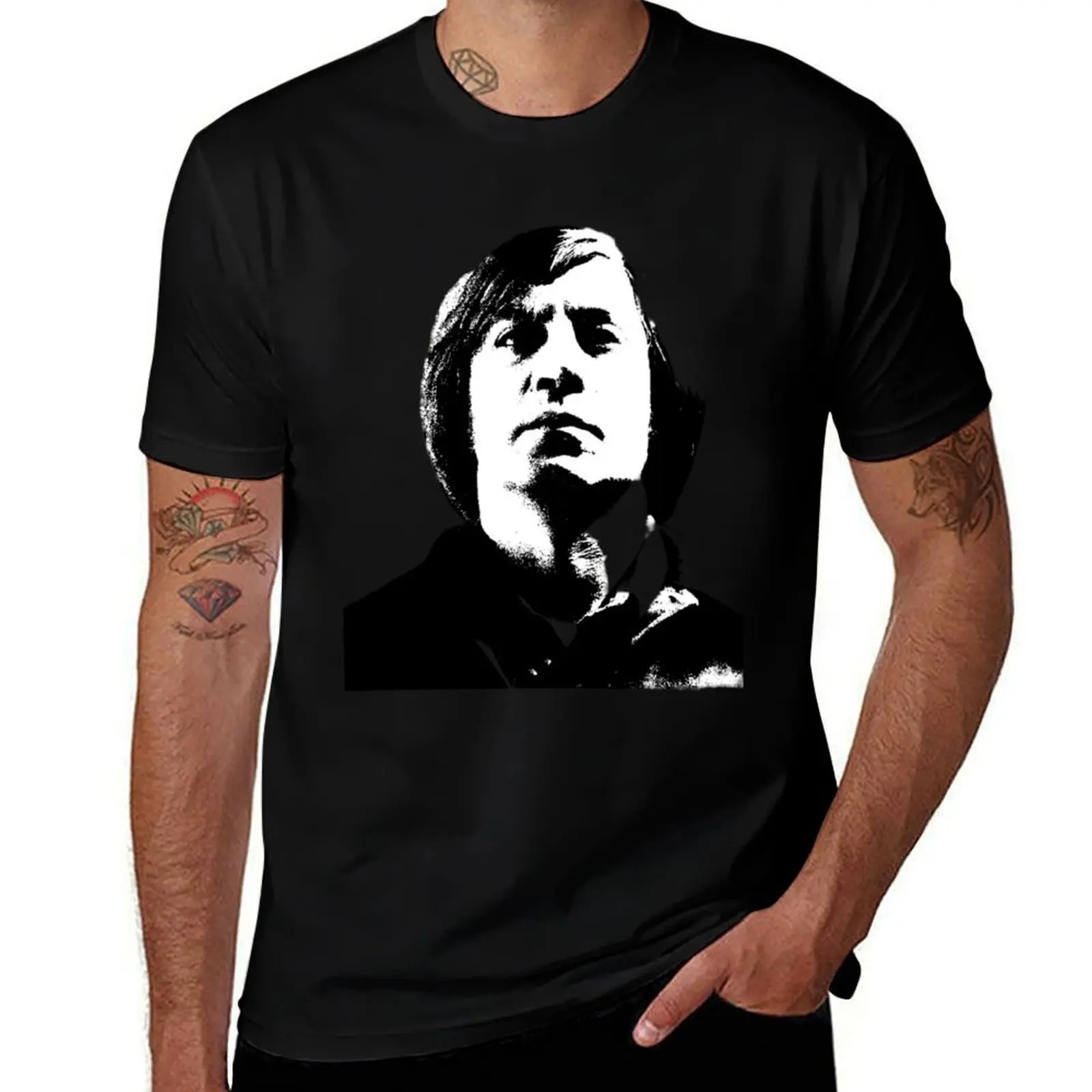

anton chigurh T-Shirt man tshirt anime t shirts for man t shirt man cotton T-Shirt