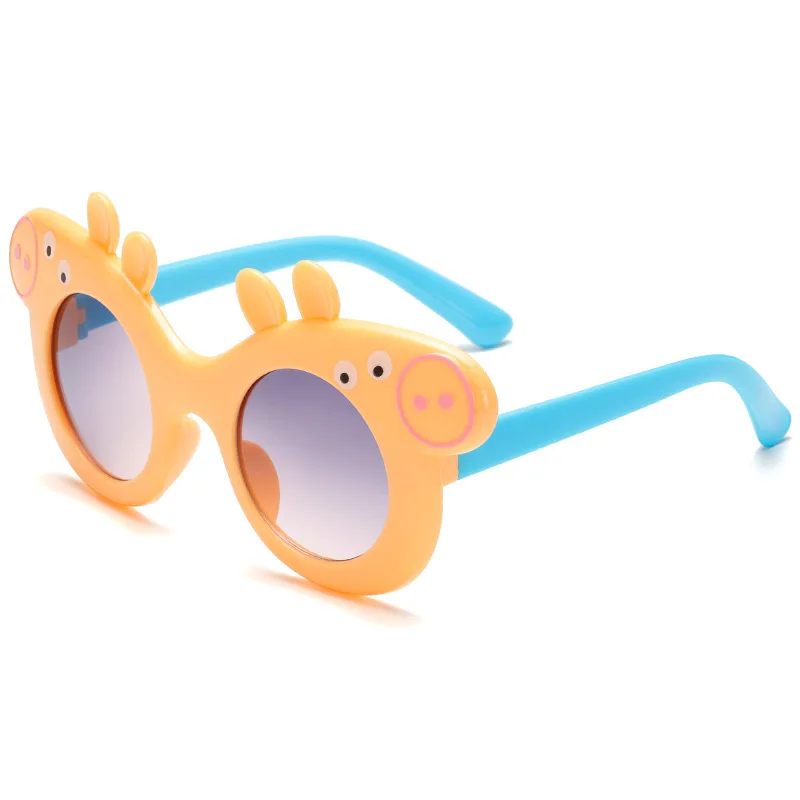 Cartoon Anime Peppa Pig Sunglasses George Children\'s sunglasses Outdoor Glasses sandy beach garden Sunglasses Children toy gift