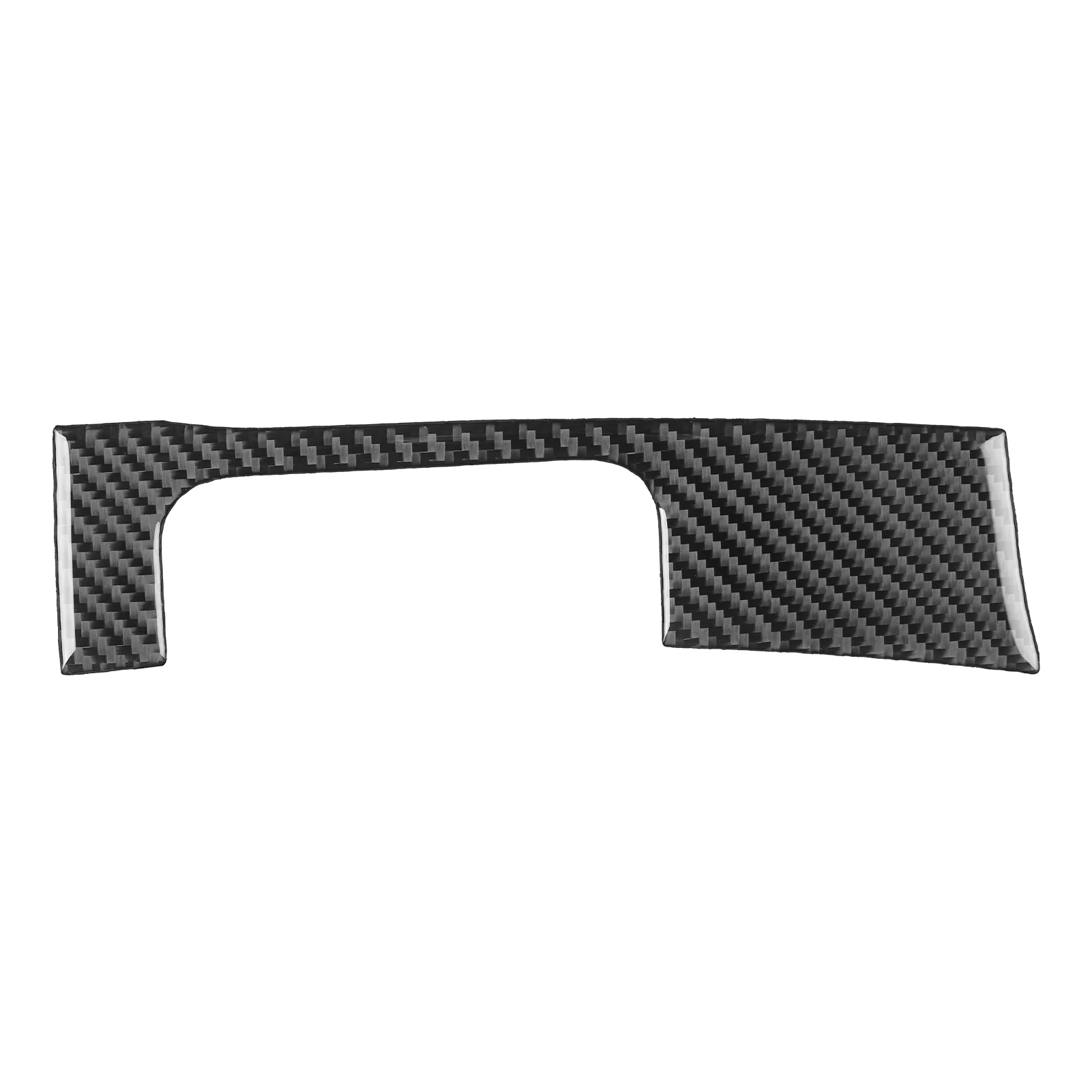 Real Soft Carbon Fiber For Mitsubishi Eclipse 2006-2012 Car Main Driver Trim Customizable Car Sticker Interior Accessories 4
