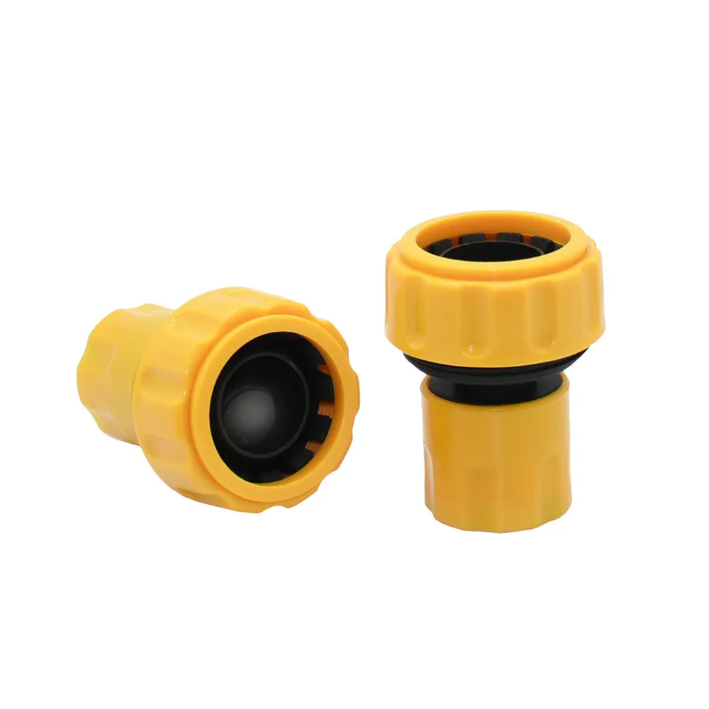 1 Inch Garden Hose Quick Connector Stop Water Connector Hose Fittings 25x32mm With Valve Drip Irrigation System Coupler