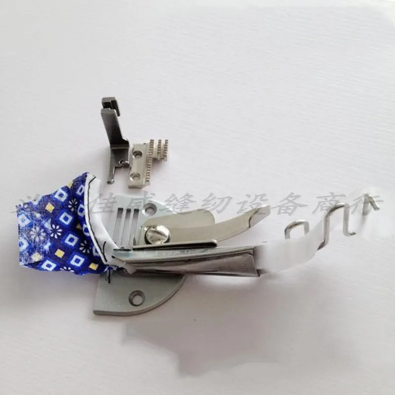 Dayu A10 Slide Lockstitch Синхронное устройство для подшивки скольжения DY Сергинг Цилиндрический двигатель Четырехкратная двойная сумка с покрытием