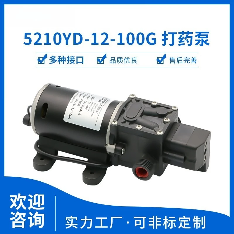 5210YD-12-100G Agricultural spray pump Self-priming diaphragm pump