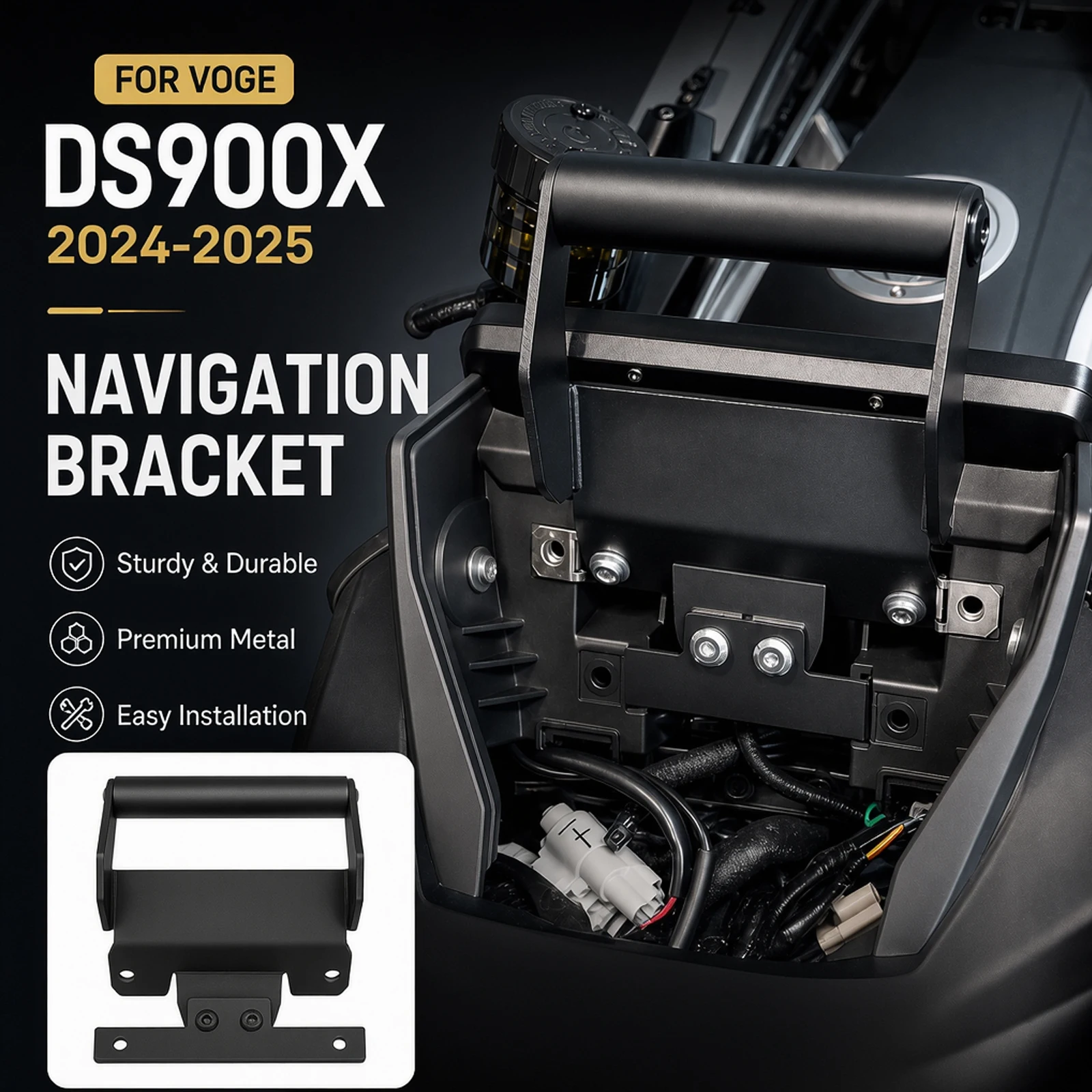 For VOGE Valico 900DSX 2024 DS900X 2025 900 DSX DSX 900 Motorcycle Navigation Bracket Phone Stand Holder GPS Holder Car Bracket