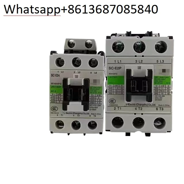 Original AC contactor AC110V AC    SC-E04 E02 E03 E05P A E2P E1P E2SP E3P E4P  1PC