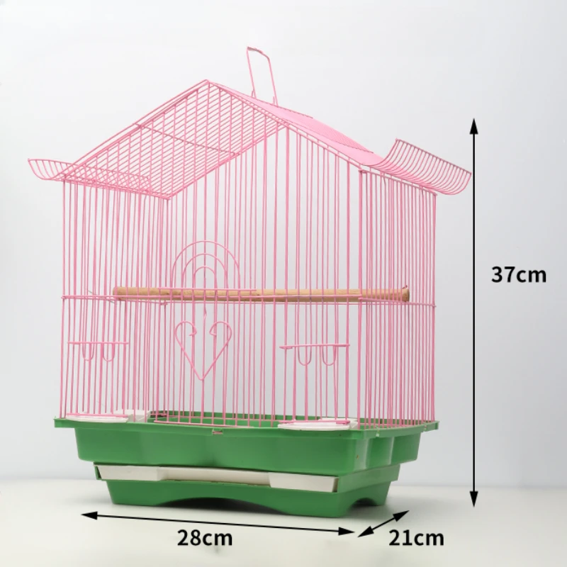 Pigeon Parrot Bird Cages Accessories Decoration House Bed Backpack Bird Cages Habitat Garden Jaula Pajaro Pet Products RR50BN