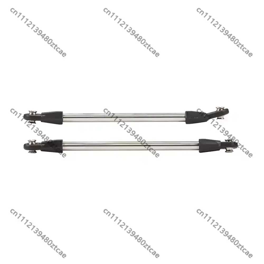 1/10 RC Crawler 275mm Wheelbase Stainless Steel Chassis Linkage Tie Rod 8Pcs Simulation Model Car Upgrade Parts