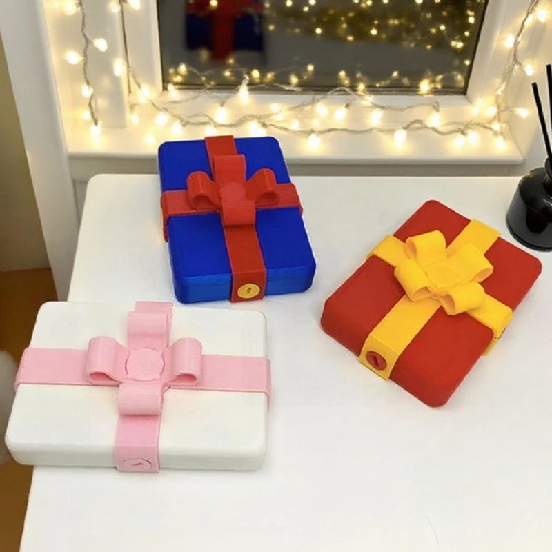 Lustige Kartenbox mit 3D-Druck aus PLA-Material mit Kunststoffschrauben – eine interaktive geometrische Puzzle-Streich-Geschenkbox zum Valentinstag