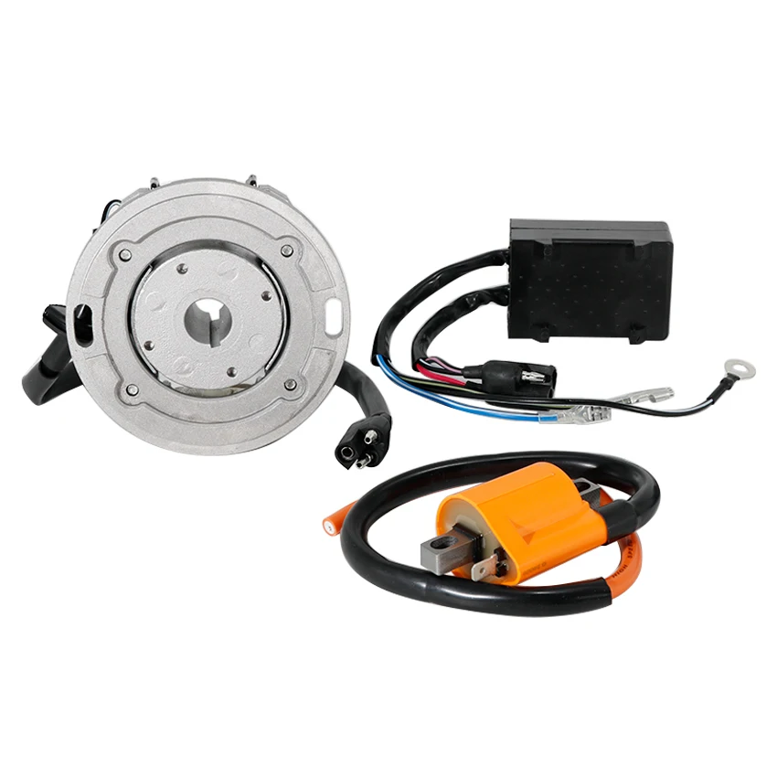 Zündspule Schwungrad Rotor Stator CDI Kit für Honda CR125 CR125R für Kawasaki KX125 KX250 KX420 – Detail 5